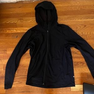 Men's full zip lightweight hoodie